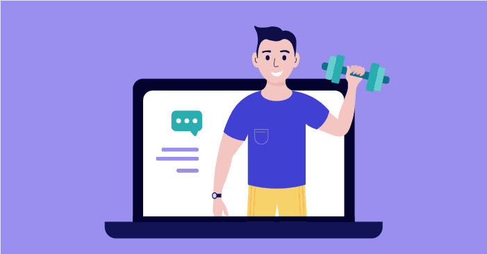 how to become an online personal trainer - a fitness instructor providing online trainings