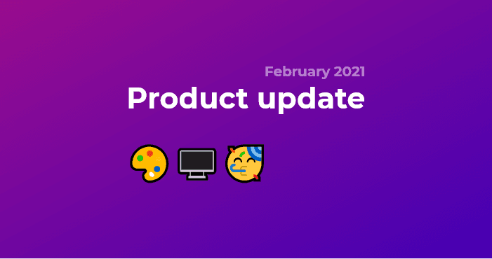 Update di prodotto: crea il tuo sito web!