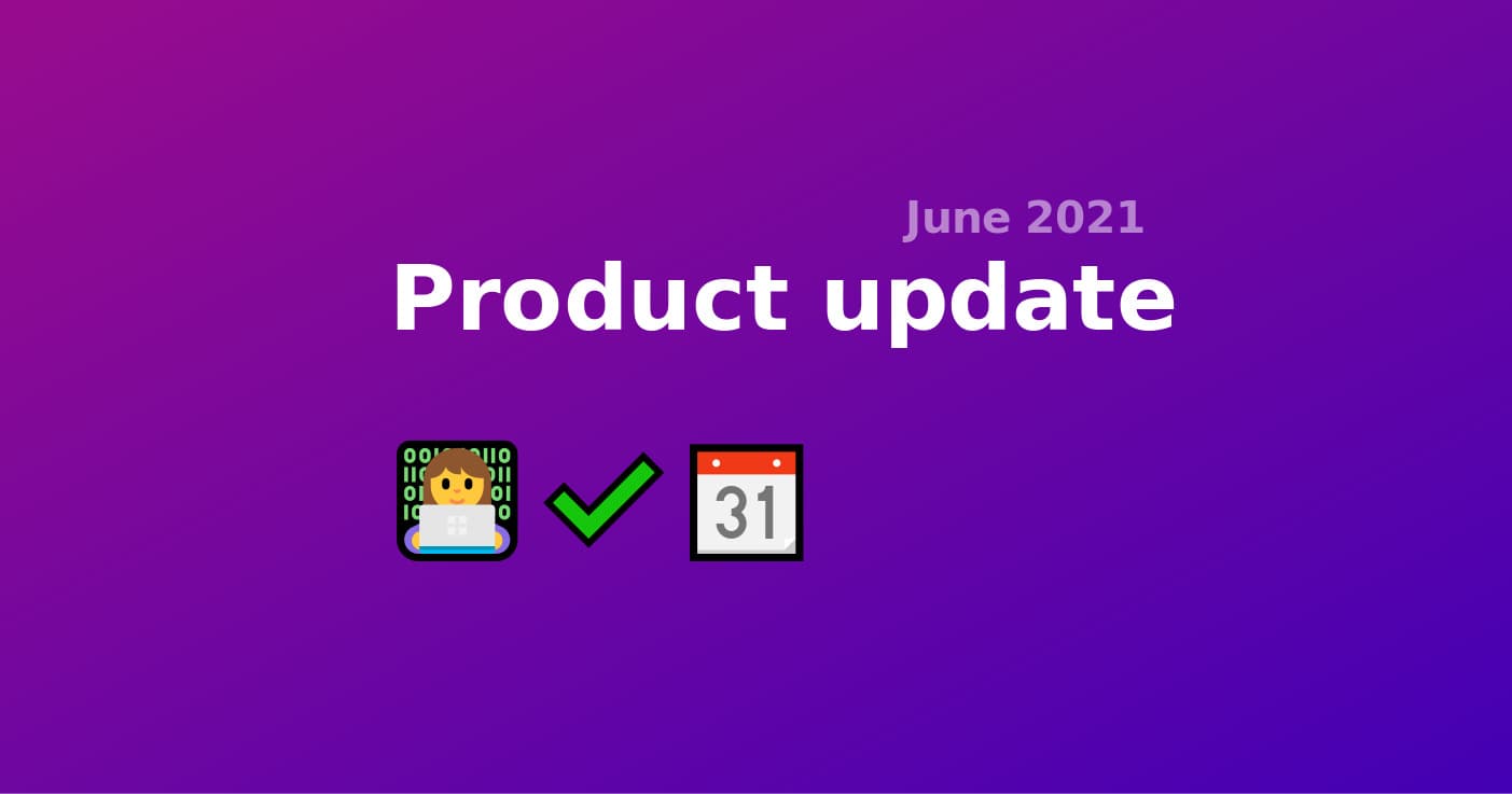 36. Product Update - My booking page