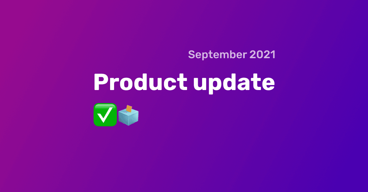 62. Product Update - Poll in video chat