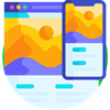 Website on a desktop and a phone icon