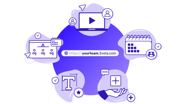 Remote work tools Illustration
