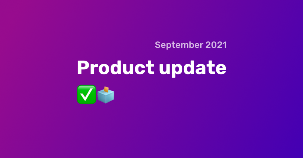 62. Product Update - Poll in video chat