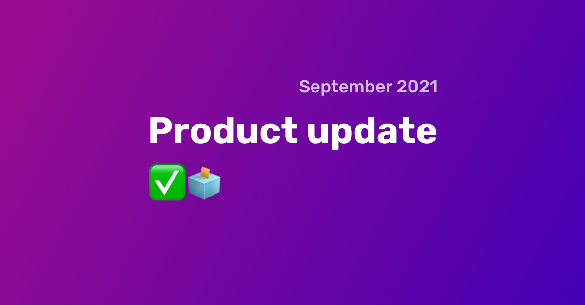 62. Product Update - Poll in video chat