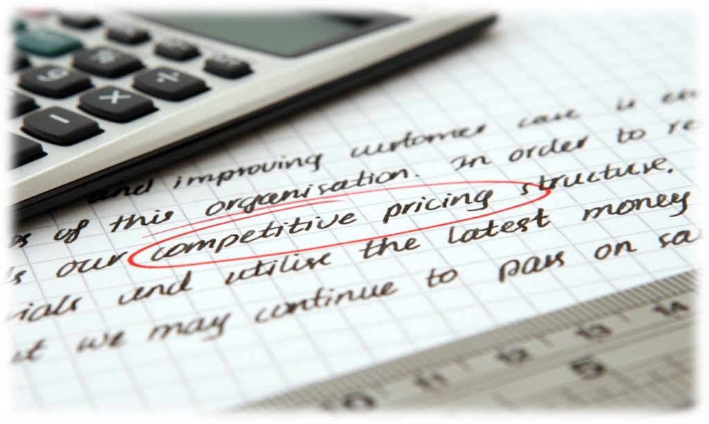 Compete on pricing
