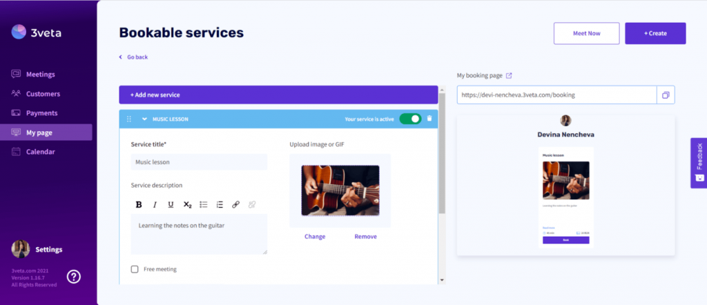 Music lesson scheduling software