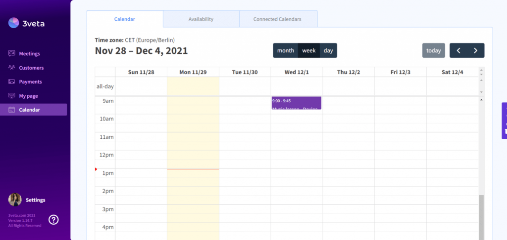 Music lesson scheduling software