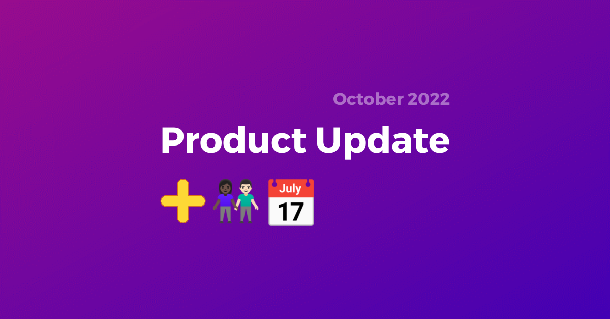 New in October: Booking page improvements & New PaaS Module