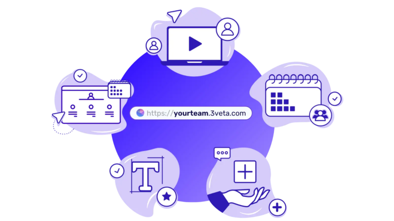 Remote work tools Illustration
